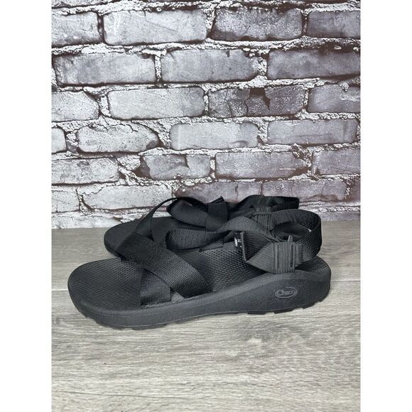 Chaco Black Textile Nylon Hiking Strappy Sandals Men Sz 14M US/47EU main image 12
